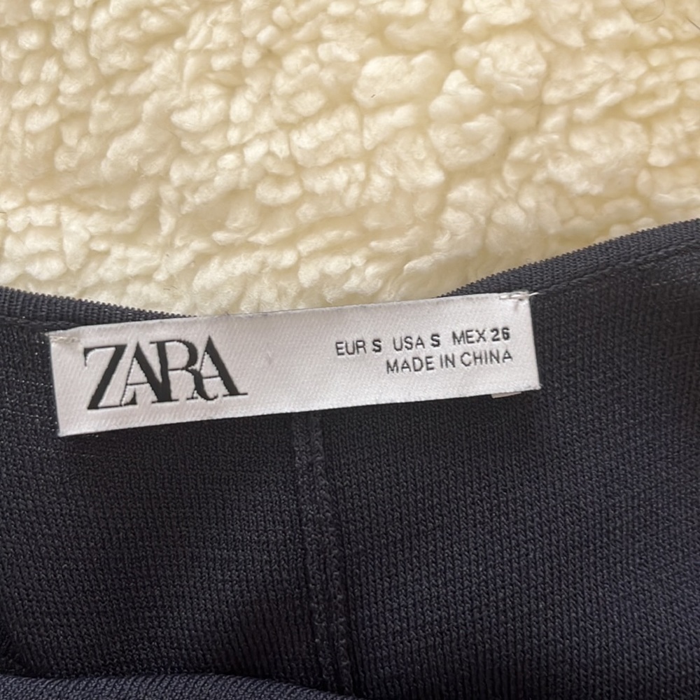 Zara Maxi Dress Size‎ Small Navy Sleeveless Classic Preppy - Picture 14 of 16